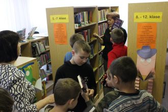 Pilsētas Bērnu bibliotēka sadarbojas ar skolu bibliotekāro stundu ciklā
