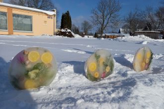 Subatē tapuši ledus „sveicieni” Valentīndienā un ziemas noslēgumā