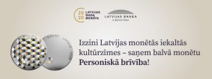 Dots starts erudīcijas spēlei  „Izzini Latvijas monētās iekaltās kultūrzīmes!”